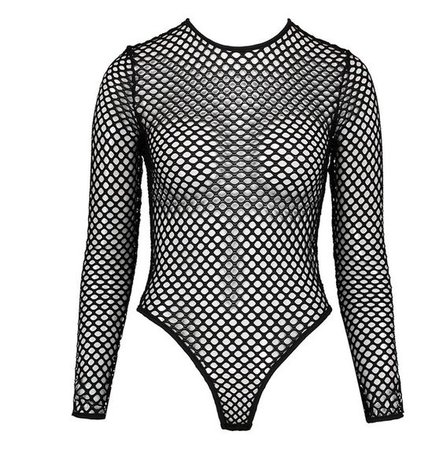 Fishnet bodysuit
