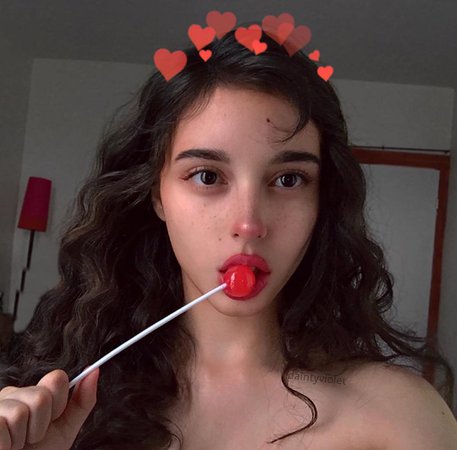violet on Instagram: “me and my🦒 lollipop”
