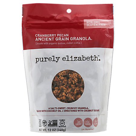Purely Elizabeth Granola Ancient Grain Cranberry Pecan Pouch - 12 Oz - Randalls