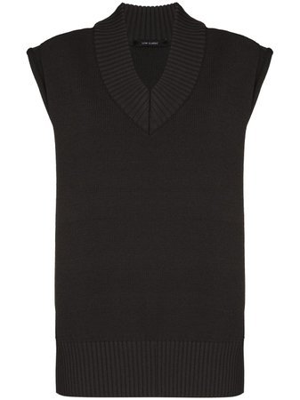Low Classic V-neck Knitted Vest - Farfetch