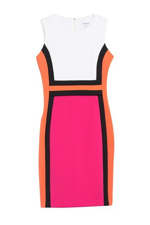 Calvin Klein | Colorblock Sheath Dress | Nordstrom Rack
