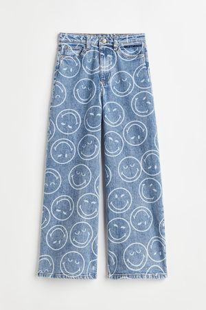 smiley jeans H&M
