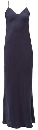 On The Island By Sabah Slip Dress - Womens - Navy