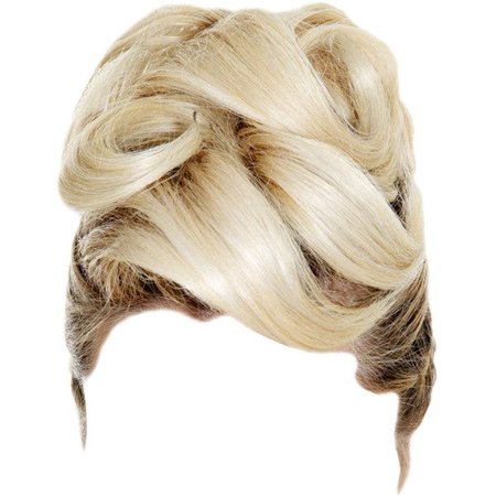 Blonde Updo png