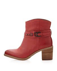 dark red orange ankle boots - Google Search