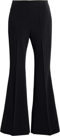 Low Classic Crepe Flared Pants