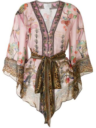 Camilla Shoulder Insert Kimono Ss20 | Farfetch.Com