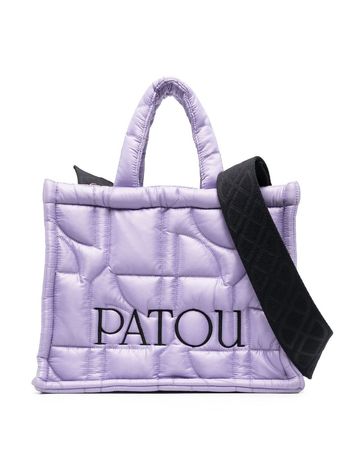 Patou Small Patou Quilted Tote Bag - Farfetch