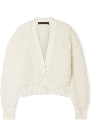 Proenza Schouler | Textured wool-blend cardigan | NET-A-PORTER.COM