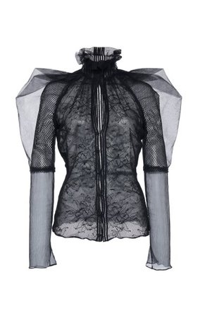 Patchwork Lace Blouse By Tom Ford | Moda Operandi