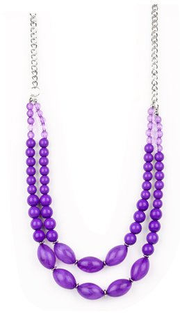 necklace purple