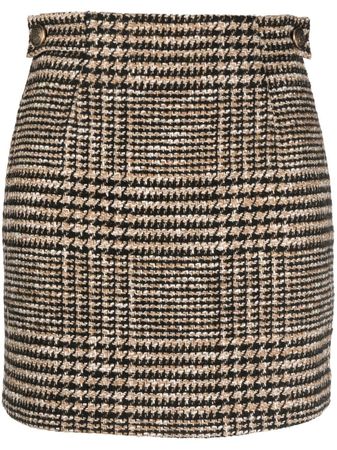 TWINSET check-pattern Miniskirt - Farfetch