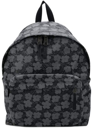 floral-print backpack