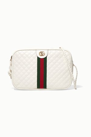 Gucci | Small quilted leather shoulder bag | NET-A-PORTER.COM