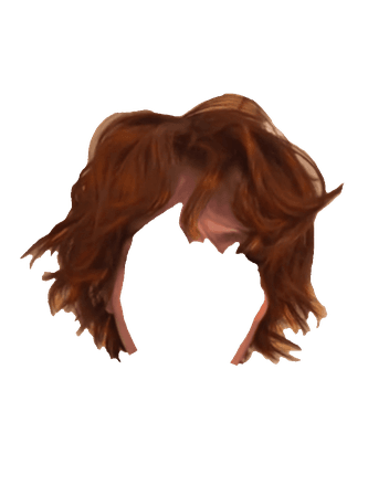 short shaggy red hair
