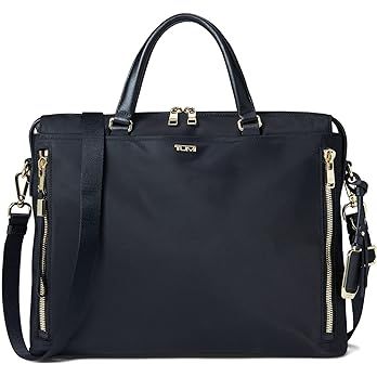 Amazon.com: TUMI Voyageur Kendallville Brief - Briefcase Bag for Women & Men - Laptop Carrying Bag - Black & Gold Hardware : Clothing, Shoes & Jewelry