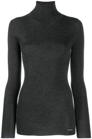 slim fit polo neck