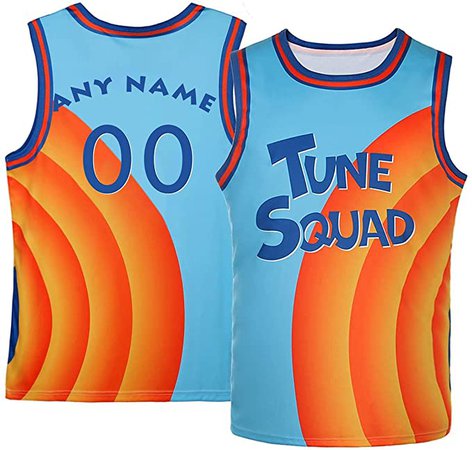 Amazon.com: Men's Space 2 Movie 90s Hip Hop Basketball Jersey,Custom Your Name&Number,Play with Superstar King : Clothing, Shoes & Jewelry