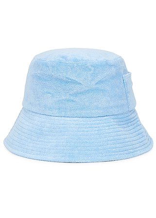 Lack of Color Wave blue cotton-terry bucket hat - Harvey Nichols