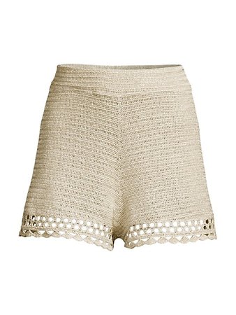 Suboo Pia Crochet Shorts | SaksFifthAvenue