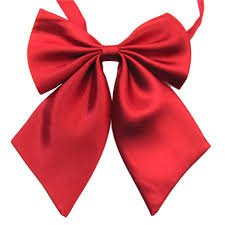 red uniform bow tie