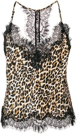 leopard print camisole