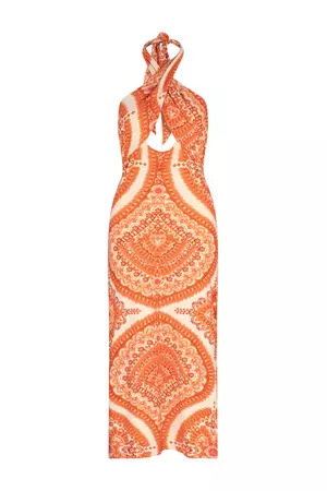 Edwina Zodi Midi Dress - Sienna Floral – Tigerlily USA