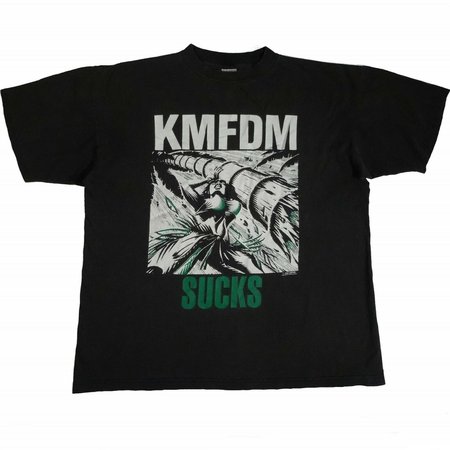 KMFDM Sucks T Shirt Vintage 90s 1996 | eBay