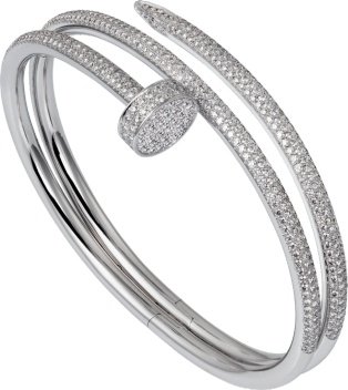 CRN6708717 - Bracelet Juste un Clou - Or gris, diamants - Cartier