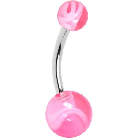 pink belly button piercing - Google Search