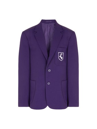 Daiglen Unisex School Blazer, Purple at John Lewis & Partners