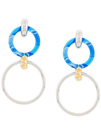 Balenciaga loop and hoop earrings $495 - Buy Online SS19 - Quick Shipping, Price