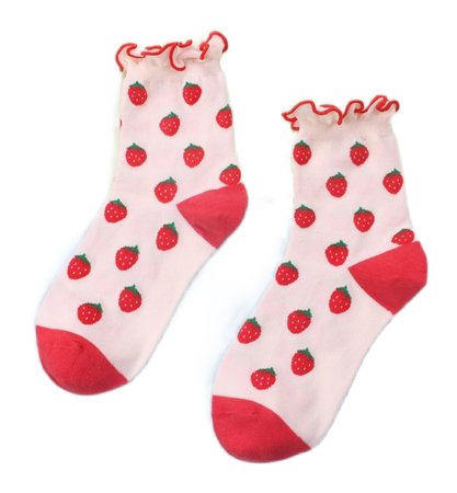 strawberry socks