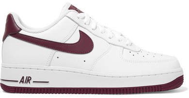 Air Force 1 07 Leather Sneakers - White