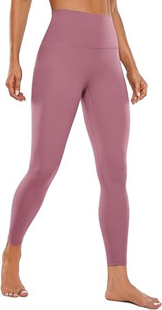CRZ YOGA Butterluxe Super High Waisted Workout Leggings 25 Inches