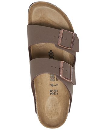 Birkenstock Women's Arizona Birkibuc Casual Sandals from Finish Line - Macy's