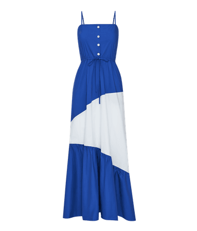 Ansea Man Overboard Maxidress with Cinched Waist – ansea