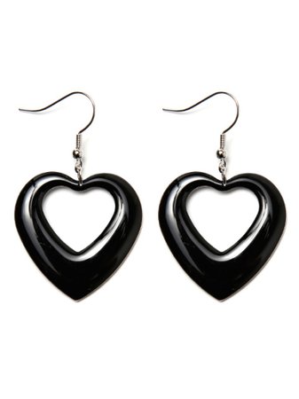 Rubber Heart Earrings (Accessories / Pierce) | Mail Order of BUBBLES (Bubbles) | Fashion Walker