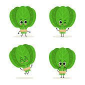 cute kale cartoon - Google Search