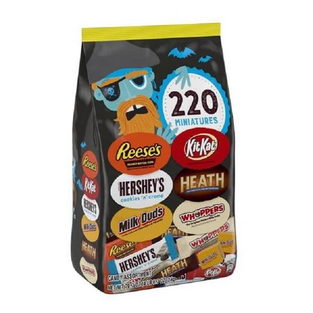 Halloween Hershey Variety Mix 220 Pieces | Halloween Candy | SweetServices.com Online Bulk Candy Store