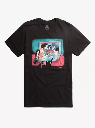 Adventure Time Retro Diner T-Shirt Hot Topic Exclusive