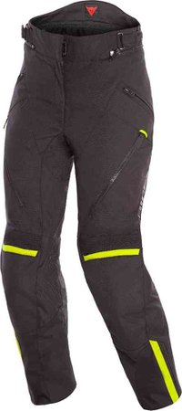 Dainese Tempest 2 D-Dry Ladies Motorcycle Textile Pants Women’s Clothing Black / Yellow [1436508111] - $96.75 : Dainese Outlet Store, Outlet Clearance Online