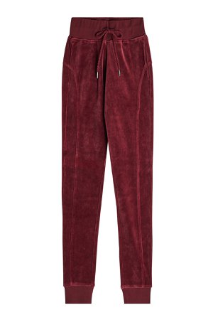 Velour Fitted Track Pants Gr. L