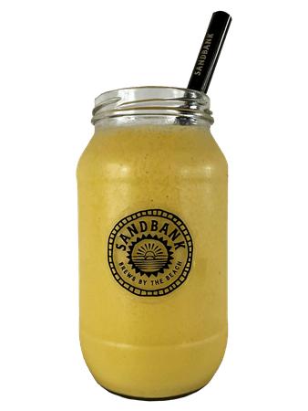 *clipped by @luci-her* Tropical Turmeric Smoothie (Mango, Pineapple, Ginger, Turmeric, Raglan Coconut Yoghurt)