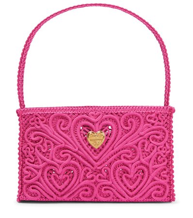 DOLCE&GABBANA Beatrice Small lace tote bag