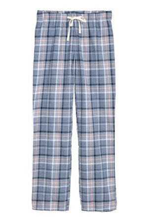 Blue and Pink Pajama Bottoms