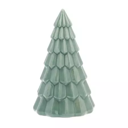 Porseleinen kerstboom | Cottage green | 16 cm | It's all about Christmas