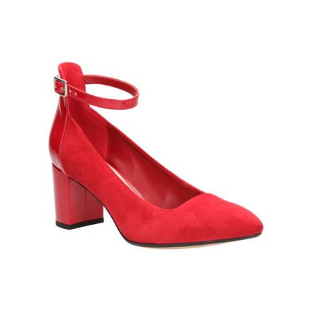 clarks blissful bee red