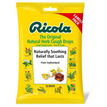 Ricola Cough Drops - Natural Herb - 50ct : Target