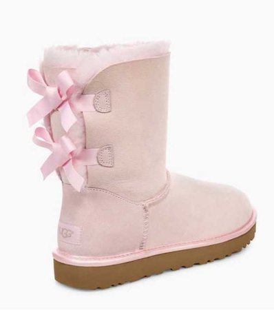 pink bow uggs